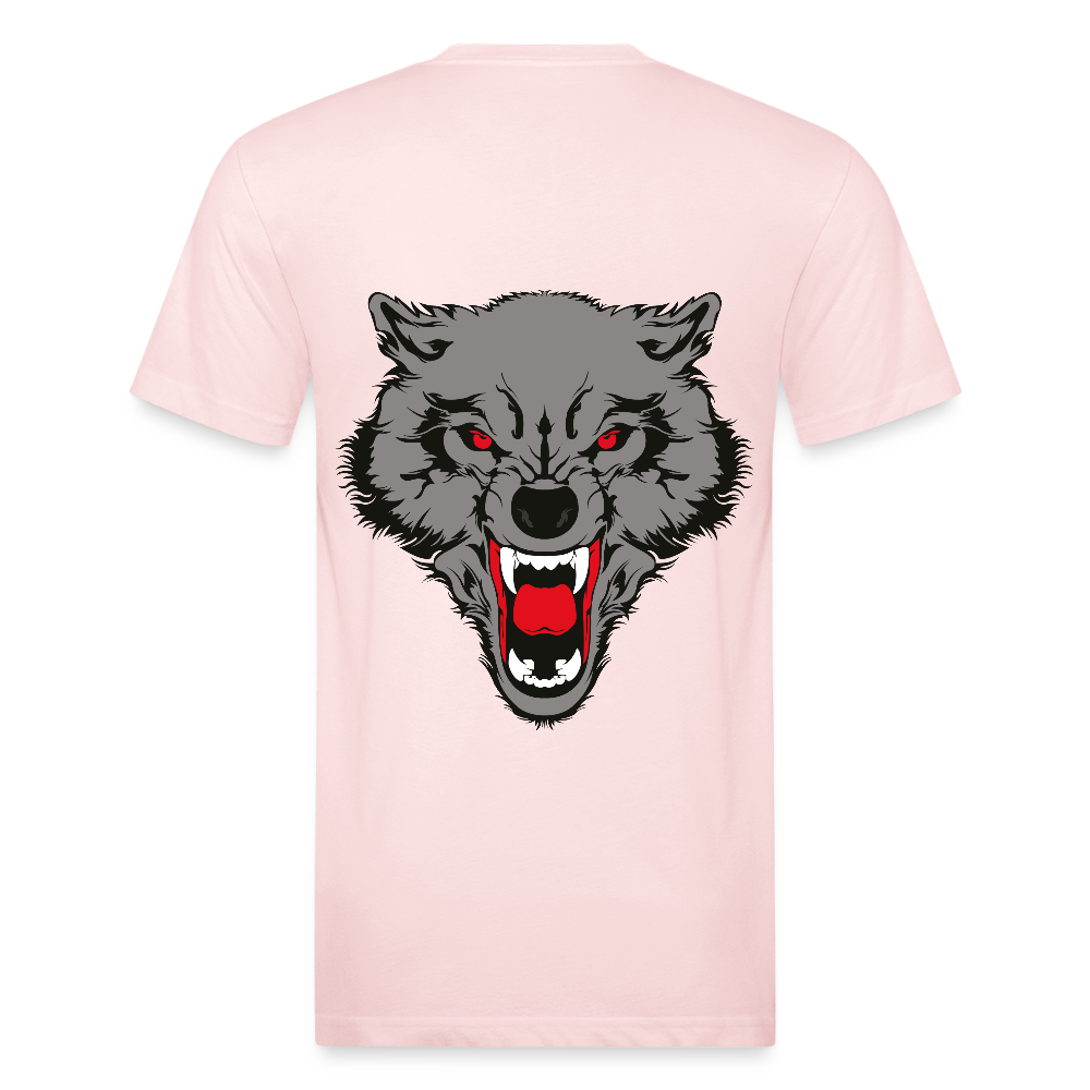 Fitted Cotton/Poly T-Shirt by Next Level - blush pink 
