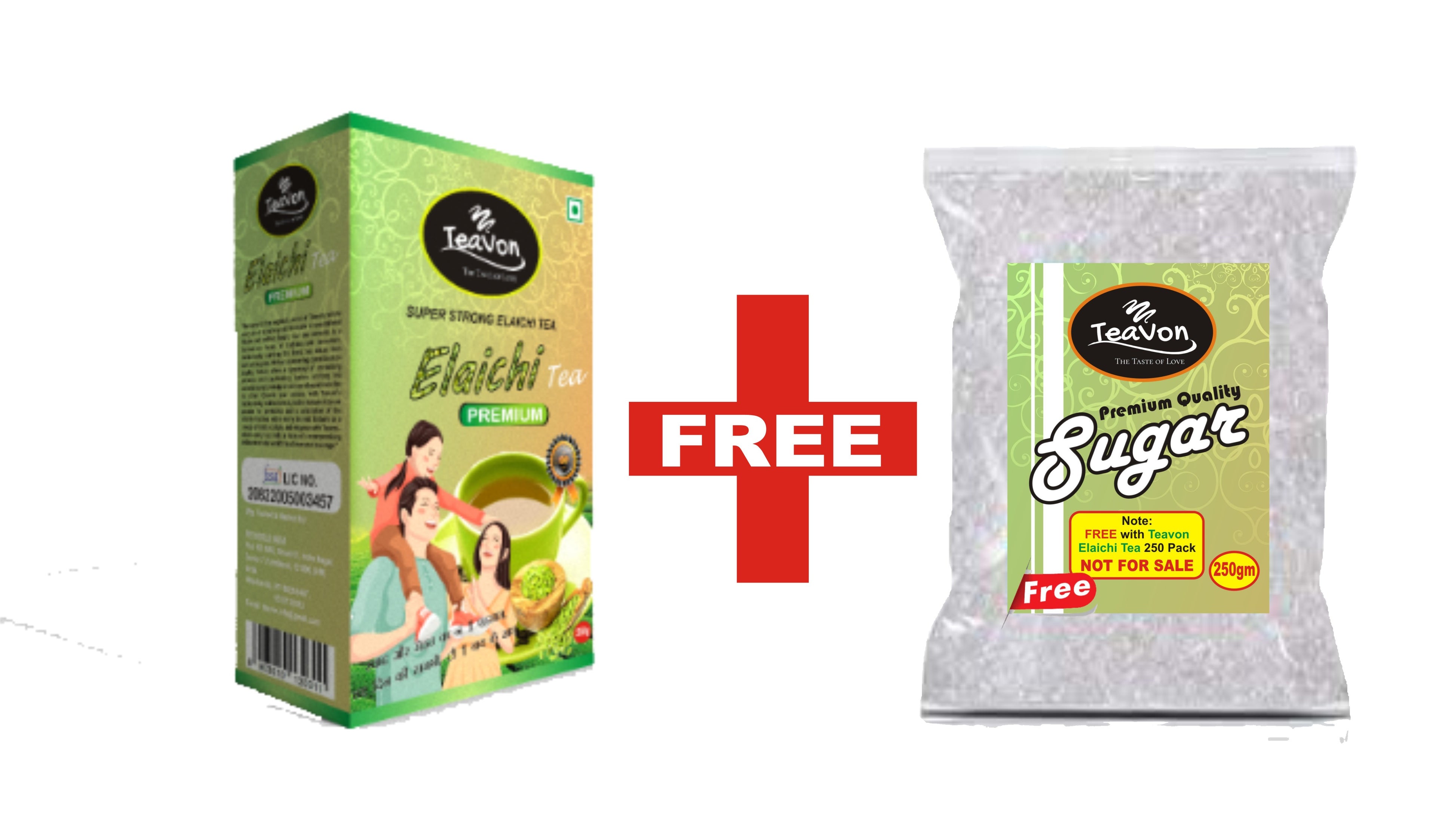 Teavon Elaichi Tea 250gm, 500GM & 1 KG Box Pack of 1