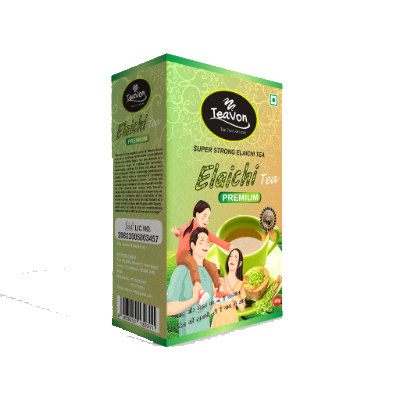 Teavon Elaichi Tea 250gm, 500GM & 1 KG Box Pack of 1